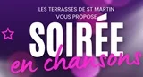 Samedi 10 octobre - Soirée en chansons au restaurant Les Terrasses